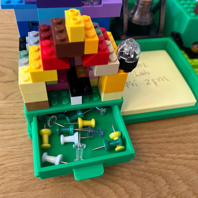 BrikDock Lego-Compatible Original Desk Organizer