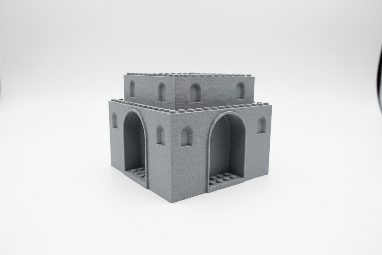 Castle planter studio photography