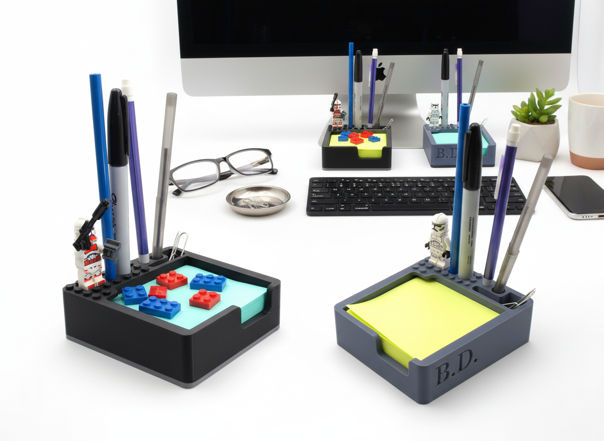 Mini Lego Compatible Desk Organizer product images